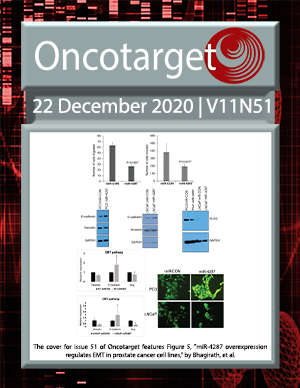 Journal Cover for Oncotarget V11N51